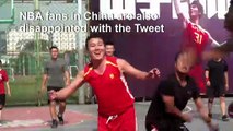 China slams NBA, Apple over Hong Kong