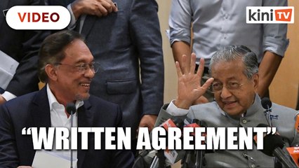 Anwar: There is a written agreement on PM succession