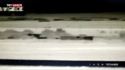 Barış Pınarı Harekatı'nda terör mevzisi böyle vuruldu