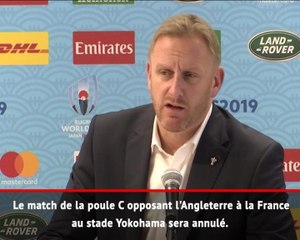 Angleterre-France - Gilpin : "La décision d'annuler les matches n'a pas été prise à la légère"