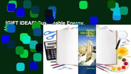 [GIFT IDEAS] Sustainable Energy, 2nd