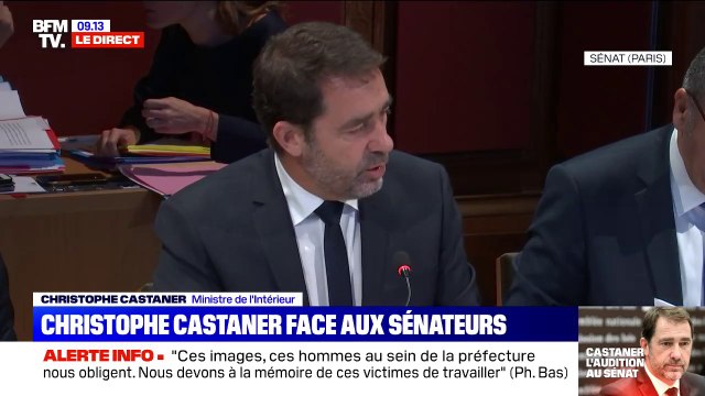 La lutte contre le terroriste est au cœur de nos priorité affirme Christophe Castaner devant la commission des lois du Sénat