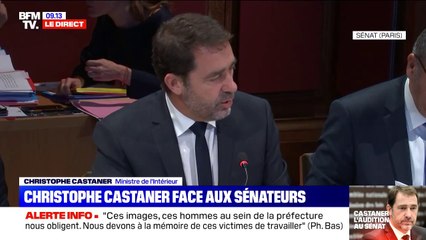 "La lutte contre le terroriste est au cœur de nos priorité" affirme Christophe Castaner devant la commission des lois du Sénat