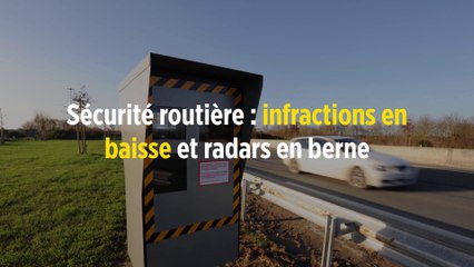 Sécurité routière : infractions en baisse et radars en berne