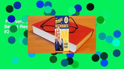 Full version  From Rags To Restaurants: The Secret Recipe  Best Sellers Rank : #2