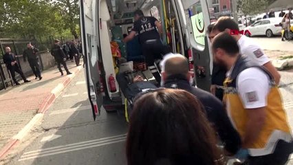 Kartal'daki anadolu adalet sarayı önünde silahlı kavga 3 yaralı
