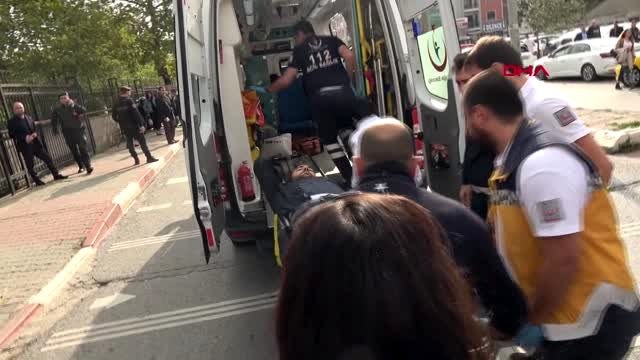 Kartal'daki anadolu adalet sarayı önünde silahlı kavga 3 yaralı