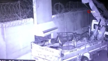 Duvar kaldırıldı, komandolar sınırı böyle geçti