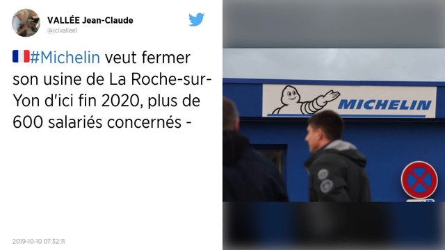 Michelin veut fermer son usine de La Roche-sur-Yon d'ici fin 2020, plus de 600 salariés concernés