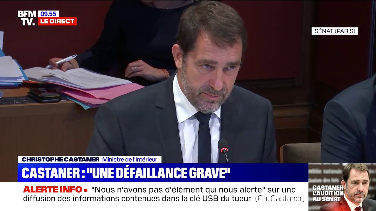 Il y a une "trentaine de signalements" au sein de la police nationale pour radicalisation, déclare Christophe Castaner au Sénat