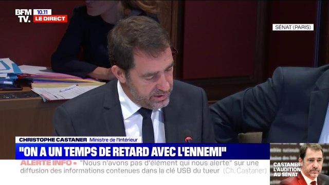 C'est la responsabilité d'un policier ou d'un gendarme d'assumer la dénonciation de phénomènes de radicalisation. déclare Christophe Castaner devant la commission des lois du Sénat