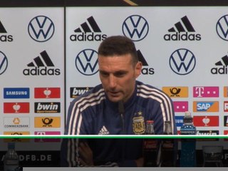 Argentine - Scaloni : "Nous avons beaucoup grandi"