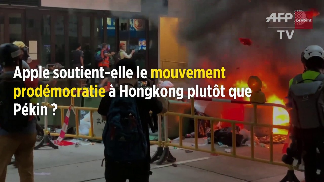 Hongkong : Apple retire une application controversée
