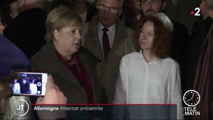 Allemagne : l'hommage de Merkel aux victimes de l’attentat de Halle