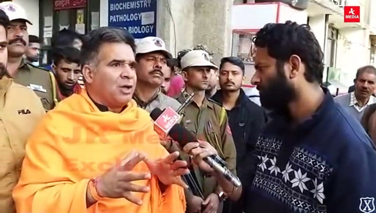 Ravinder Raina reaction on grenade attack at Jammu bus stand