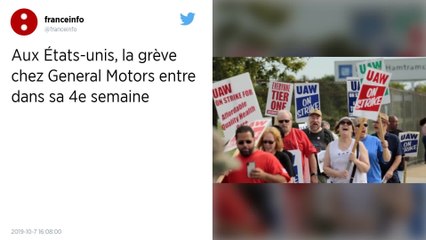 La grève chez General Motors coûte 100 millions de dollars par jour