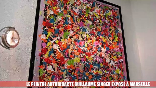 L'artiste autodidacte Guillaume Singer expose à Marseille