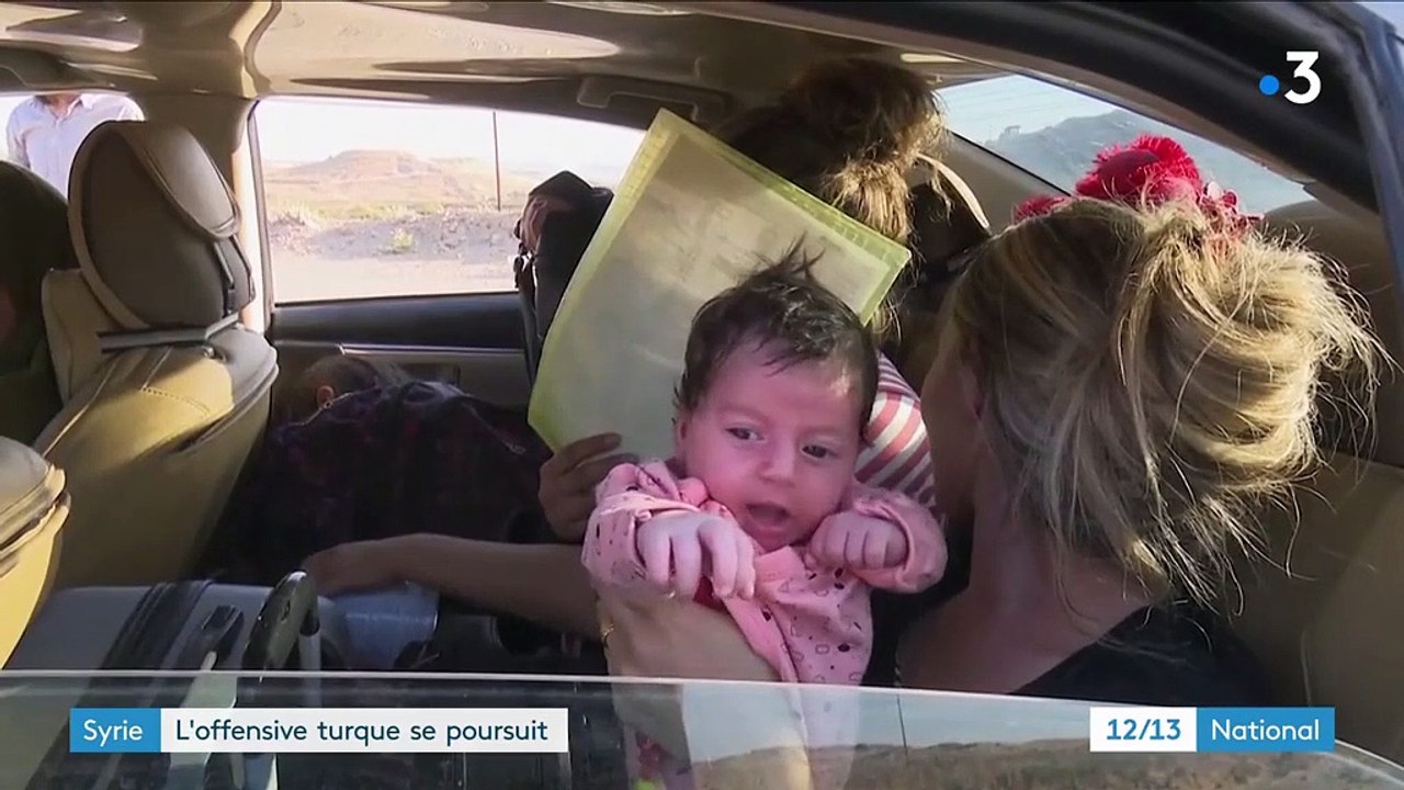 Offensive turque en Syrie : l'exode kurde se poursuit