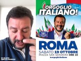 Salvini - A Roma il 19 ottobre in piazza San Giovanni alle 15.00 (11.10.19)