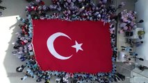 Barış Pınarı Harekatı'na İstiklal Marşı'yla destek