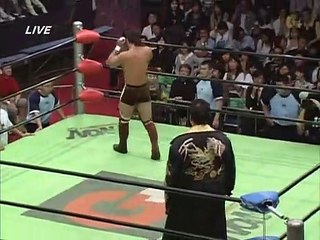 Genichiro Tenryu vs. KENTA (10-08-05)