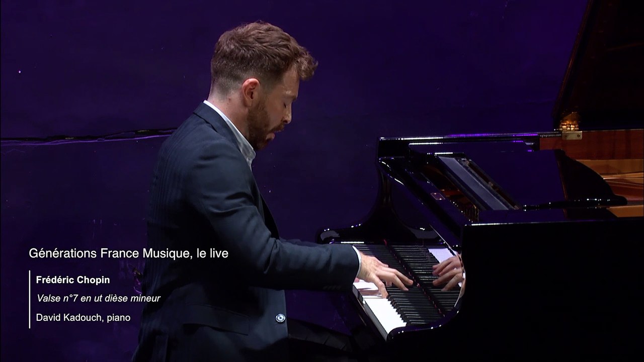 Frédéric Chopin : Valse n° 7 en ut dièse mineur op. 64 n° 2 (David Kadouch)
