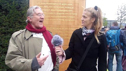 Aktionskunst mit Ralph Boes: Erneuerung der Bundesrepublik an ihren eigenen Idealen - Artikel 20