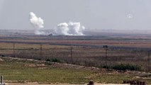 Barış Pınarı Harekatı - Tel Abyad'daki terör hedefleri obüs atışlarıyla vuruluyor (4) - ŞANLIURFA