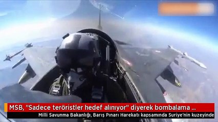 MSB paylaştı! İşte bombalama anı