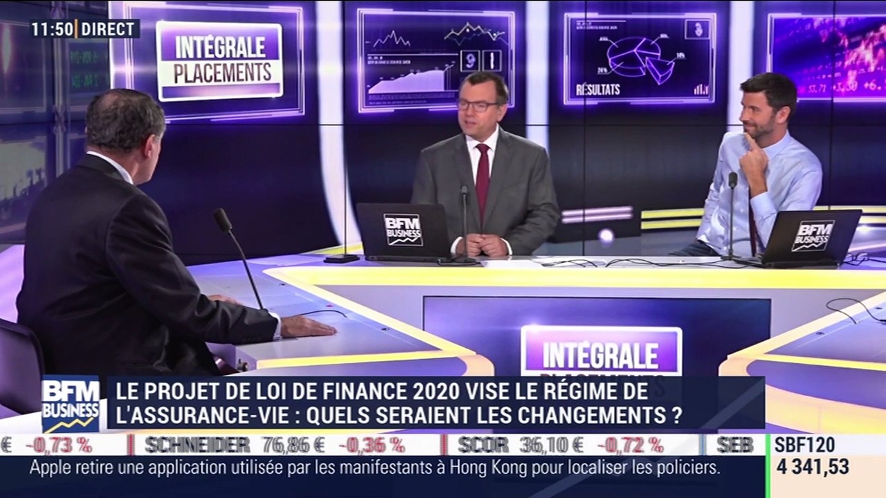 Idées de placements: Le projet de loi de finance 2020 vise le régime de l'assurance-vie - 10/10
