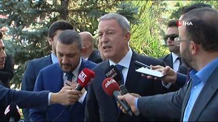 Milli Savunma Bakanı Akar: 'Operasyon başarılı bir şekilde devam ediyor. Askerin morali çok yüksek'