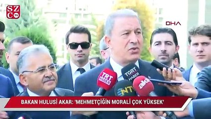 Download Video: Bakan Hulusi Akar: 'Mehmetçiğin morali çok yüksek'