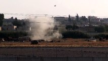 Barış Pınarı Harekatı - Tel Abyad'daki terör hedefleri obüs atışlarıyla vuruluyor (5) - ŞANLIURFA