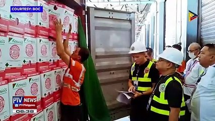 P4-M halaga ng smuggled refrigerant chemicals, nasabat