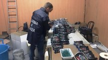 Sequestrata fabbrica illegale di fuochi d'artificio tra Latina e Caserta (10.10.19)