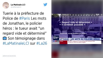 Attaque à la préfecture de police : le témoignage du policier qui a abattu l'assaillant