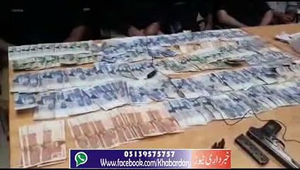 Charsadda: Sadheri Police ne 3 Daketi Gereftar Karke 8 Lak 75 Hazar Ropay Baramad Keye.