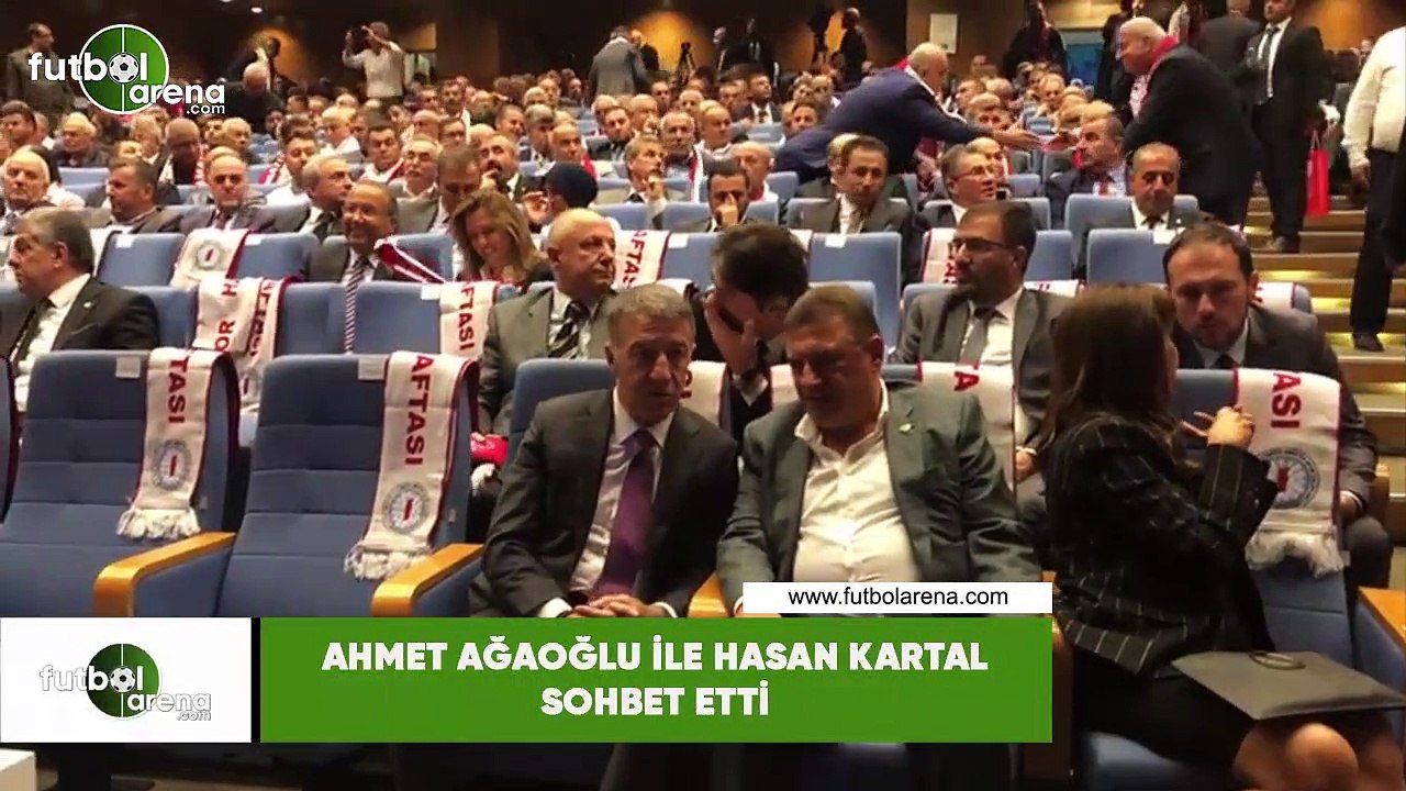 Ahmet Ağağolu ve Hasan Kartal sohbet etti