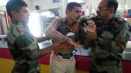 आर्मी कैंटीन में चोरी करते पकड़ा गया सिपाही, फौजियों ने वीडियो रिकॉर्डिंग कर गिना सामान, देखें