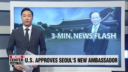 U.S. approves S. Korea's new ambassador after delay