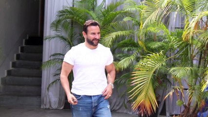 Laal Kaptaan Movie Actor Saif Ali Khan Spotted At Krome Studio Bandra