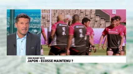 Match Japon - Écosse potentiellement maintenu malgré le risque de typhon Hagibis