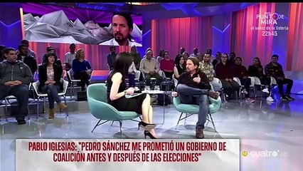 El mal rollo entre Marta Flich y Pablo Iglesias
