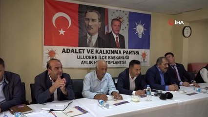 Uludere'de halk toplantısı yapıldı