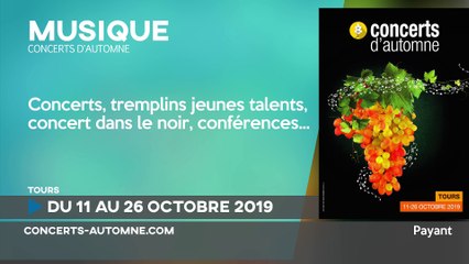 L'agenda du week-end - 12&13 octobre 2019