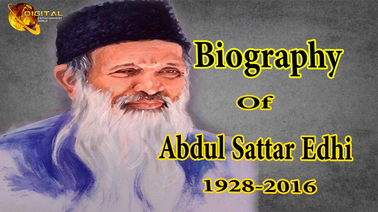 A Pakistani Philanthropist - Abdul Sattar Edhi - Biography - video ...