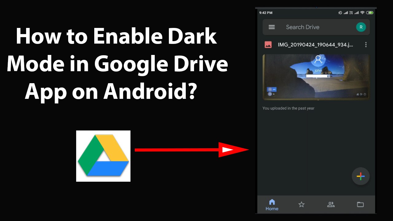 How to Enable Dark Mode in Google Drive App on Android?