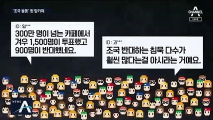 [여랑야랑]조국 사태로 ‘불똥 튄 맘카페’…설문조사 논란 이유