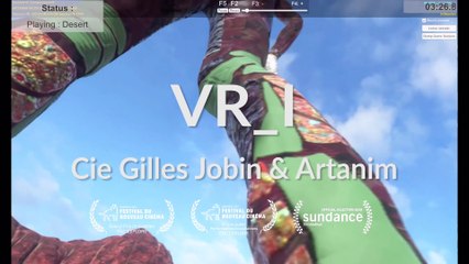 Compagnie Gilles Jobin & Artanim. Vidéo fournie par la Maison de la danse