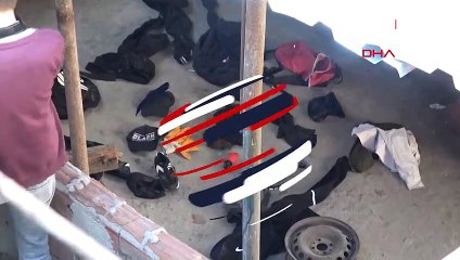 Şüpheli çantadan el yapımı patlayıcı çıktı